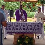 Santa Missa com Frei Rogério na Fazenda em Poconé