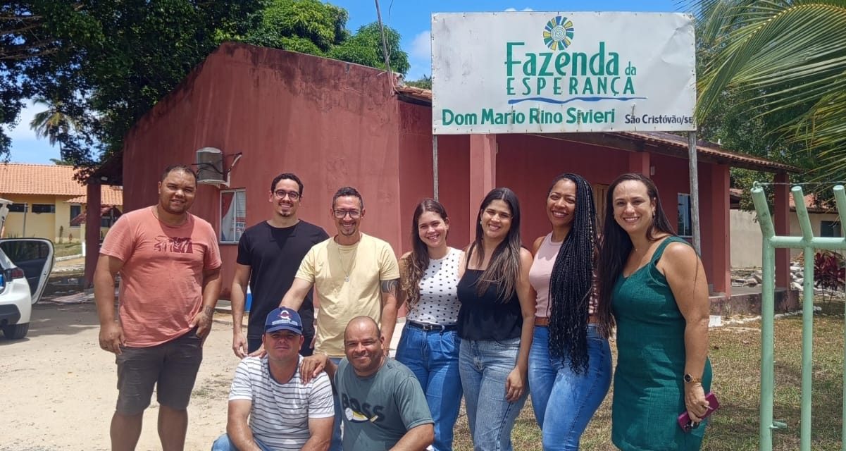 UBS Pedreiras realiza ação com os acolhidos na Fazenda em Sergipe