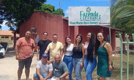 UBS Pedreiras realiza ação com os acolhidos na Fazenda em Sergipe