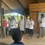 Estudantes da Universidade da Venezuela realizam atividades na Fazenda da Esperança