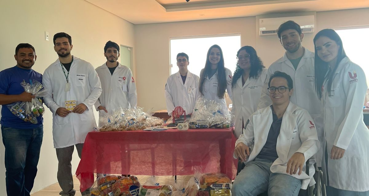 Estudantes de Medicina realizam ação educativa na Fazenda da Esperança São Bento