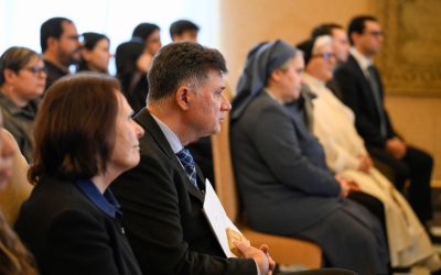 Nelson Giovanelli participa de audiência com o Papa Leão XIV no Vaticano 