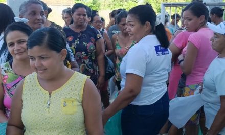 Doação multiplica alegria em Alhandra