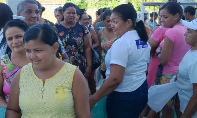 Doação multiplica alegria em Alhandra