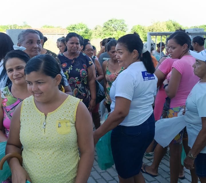 Doação multiplica alegria em Alhandra