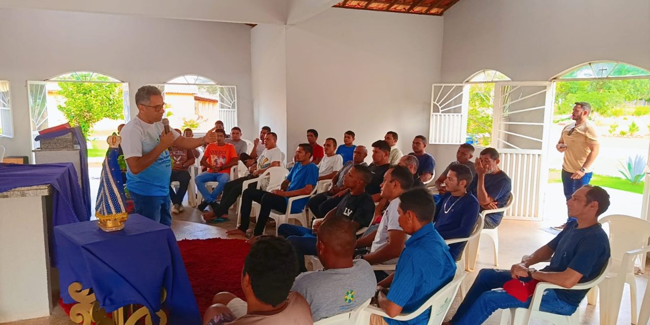 GEV realiza encontro com acolhidos da Fazenda Bom Jesus dos Passos