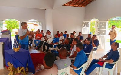GEV realiza encontro com acolhidos da Fazenda Bom Jesus dos Passos