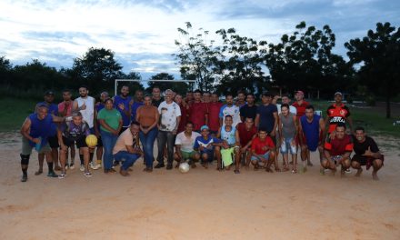 Secretarias de São João da Varjota promovem cidadania e esporte na Fazenda de Oeiras