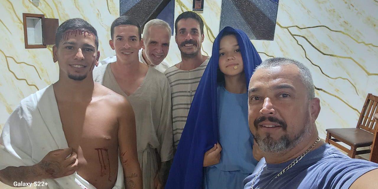 Sexta-Feira Santa marcada por encenação emocionante na Fazenda de Guarará