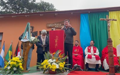 Bispo e fundadores inauguram 12ª Fazenda da Esperança na Argentina