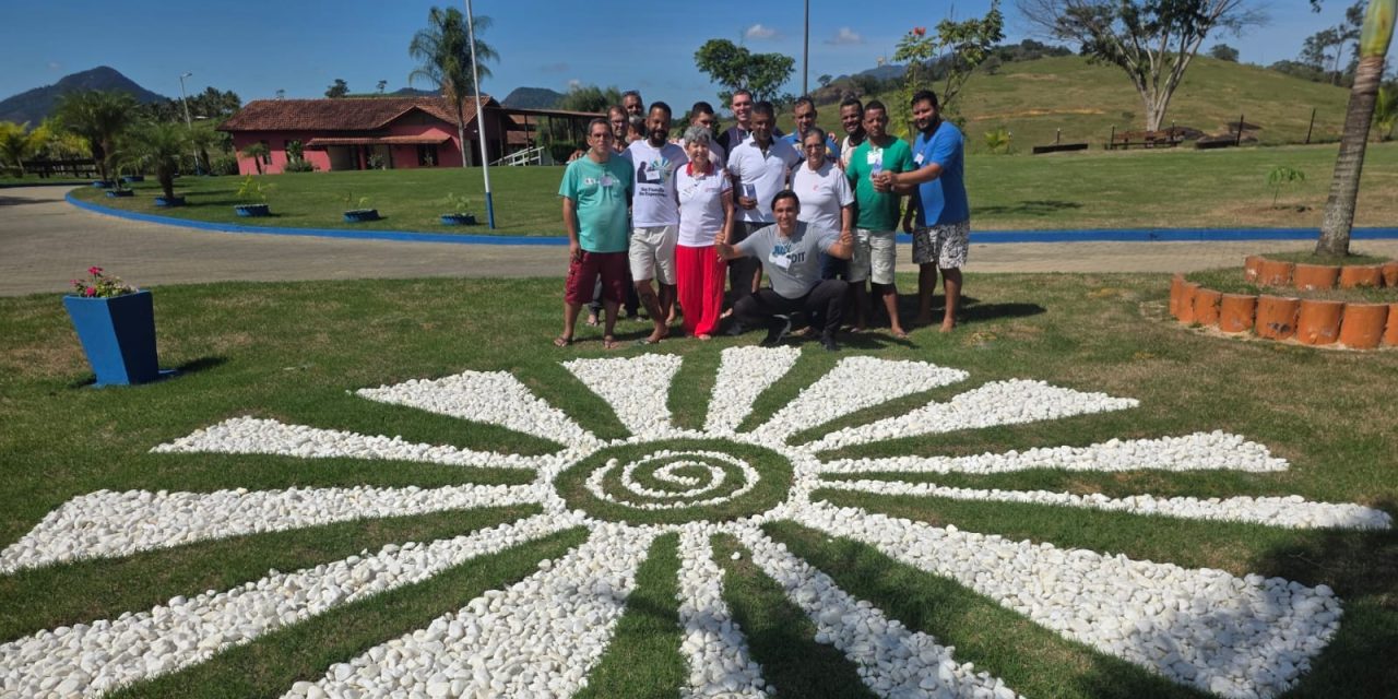 Conclusão da oficina de oração na Fazenda de Serra