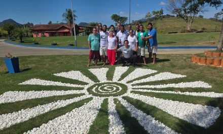 Conclusão da oficina de oração na Fazenda de Serra