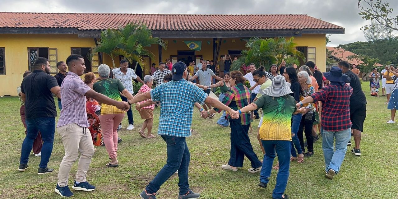 Festa de São João reúne famílias na Fazenda de Jaboatão