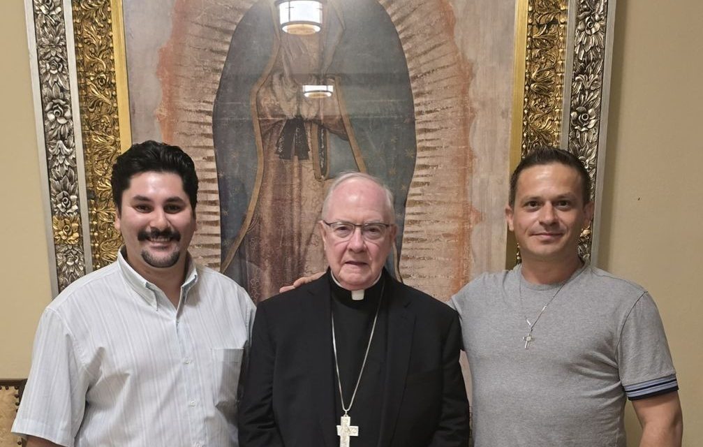 Semeando esperança nos EUA: missionários visitam Bispo em Corpus Christi