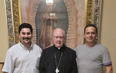 Semeando esperança nos EUA: missionários visitam Bispo em Corpus Christi