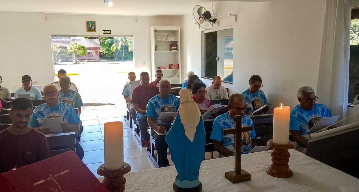 Terço dos Homens e Focolares visitam Fazenda São Jorge