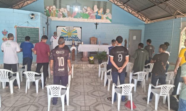 Celebração e solidariedade marcam dia na Fazenda Bento XVI