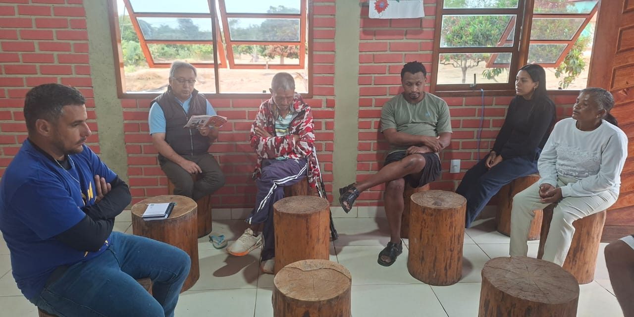 Encontro de escuta reúne acolhidos e voluntários em Berizal