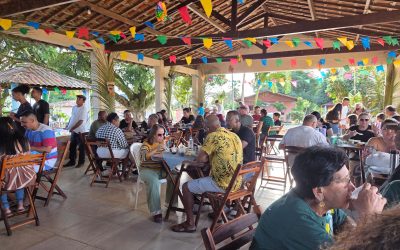 Fazenda Padre Ibiapina reúne familiares, voluntários e GEV em dia de missa e confraternização