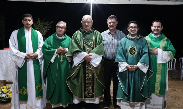 Mozarlândia celebra inauguração oficial da Fazenda da Esperança com visita dos fundadores
