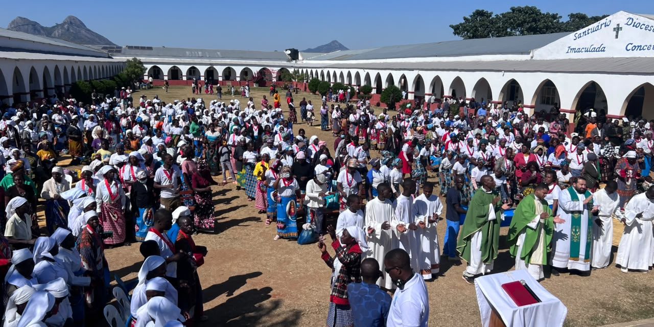 Peregrinação do Apostolado de Oração leva multidão ao Monte da Esperança em Zóbue