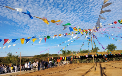 Primeiro “arraiá” da Fazenda de Berizal reúne comunidade e celebração