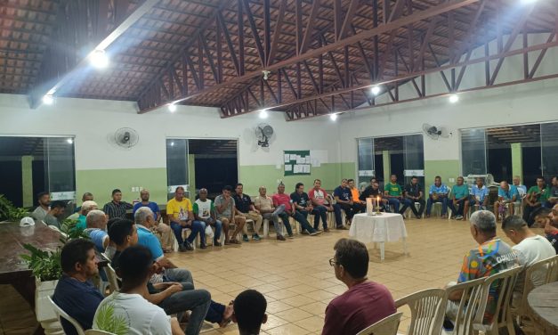 Terço dos Homens realiza encontro mensal na Fazenda Senhor do Bonfim