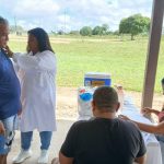 Equipe de saúde visita a Fazenda em São Gonçalo 
