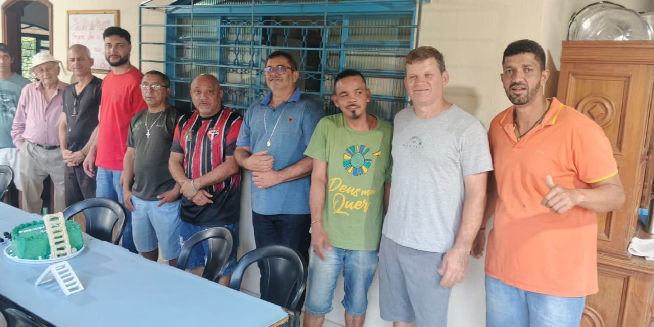 Dia de convivência na Fazenda da Esperança São Sebastião