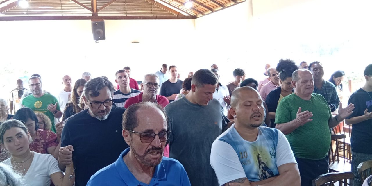 Dia de visita reúne familiares na Fazenda da Esperança de Serra 