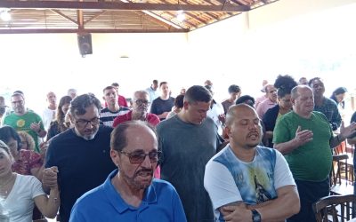 Dia de visita reúne familiares na Fazenda da Esperança de Serra 