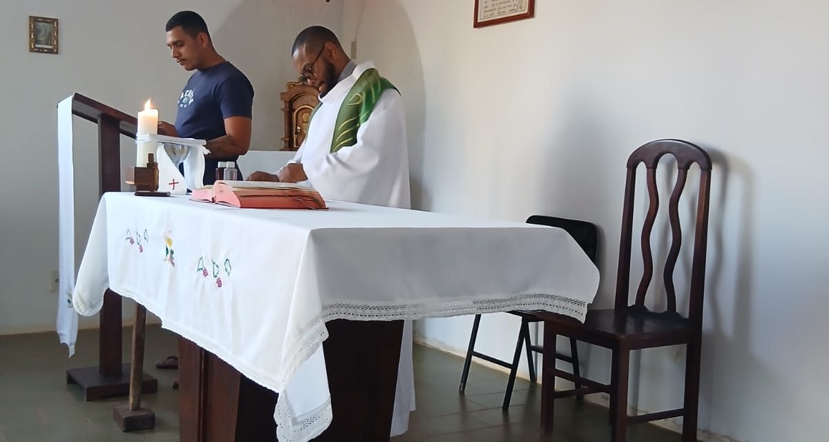 Batismo e Primeira Eucaristia na Fazenda da Esperança em Várzea da Palma