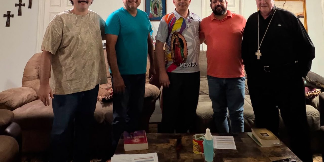 Dom Mulvey partilha história e esperança durante visita à Fazenda de Corpus Christi