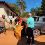 Fazenda de Mozarlândia/GO Recebe Doações