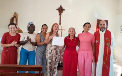 Missa e conclusão de ano marcam entrega de certificado na Fazenda da Esperança de Goiânia