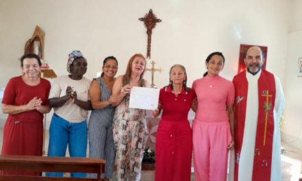 Missa e conclusão de ano marcam entrega de certificado na Fazenda da Esperança de Goiânia