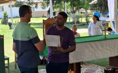 Entrega de Certificado Marca Festa de São Francisco na Fazenda da Esperança Bento XVI