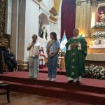 Escola Missionária Feminina da Guatemala visita paróquia em Salamá