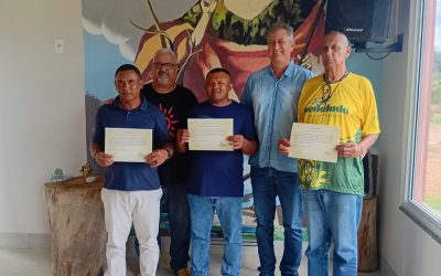 Entrega de Certificados Marcam Domingo Especial na Fazenda São João Batista