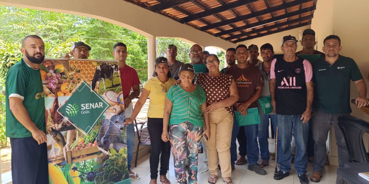 SENAR Promove Curso de Hidroponia na Fazenda da Esperança em Mozarlândia (GO)