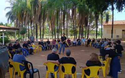 Fazenda da Esperança de Mozarlândia/GO recebe visita de Benfeitores